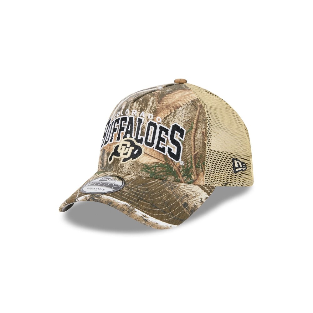 New Era Colorado Buffaloes Active 9FORTY A-Frame Trucker Hat - One Size